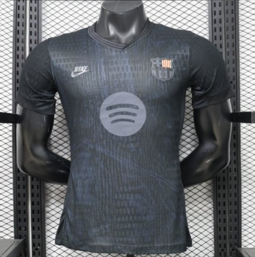 Player Version 26/27 FC Barcelona All-Black with Spotify Sponsor Special Edition Jersey