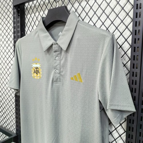 2026 Argentina Grey Polo Jersey