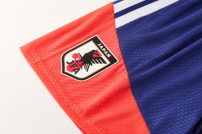 26/27 Japan  Blue  Short Sleeve+Soccer Shorts