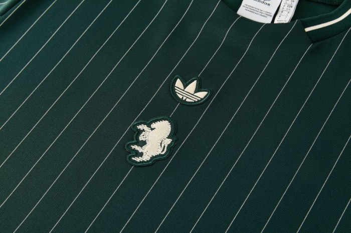 26/27 Juventus Navy Green Short Sleeve+Soccer Shorts