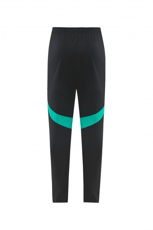 26/27 Liverpool Green Full Zipper Hooded Jacket Tracksuit + Black Long Pants