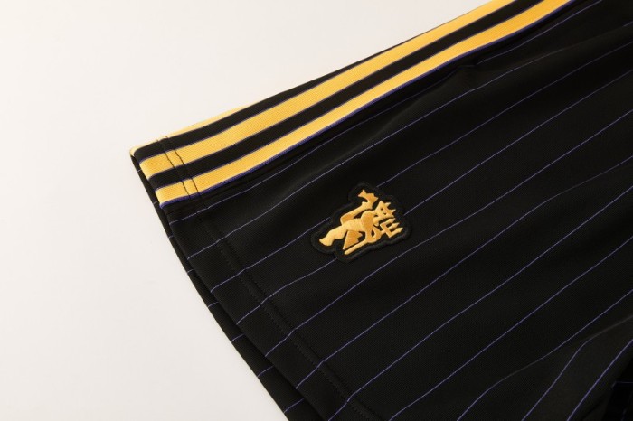 26/27  Manchester United Black Short Sleeve+Soccer Shorts