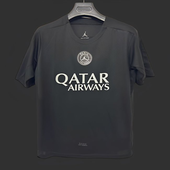 25/26 PSG Paris Saint-Germain Strike Top Black Jersey