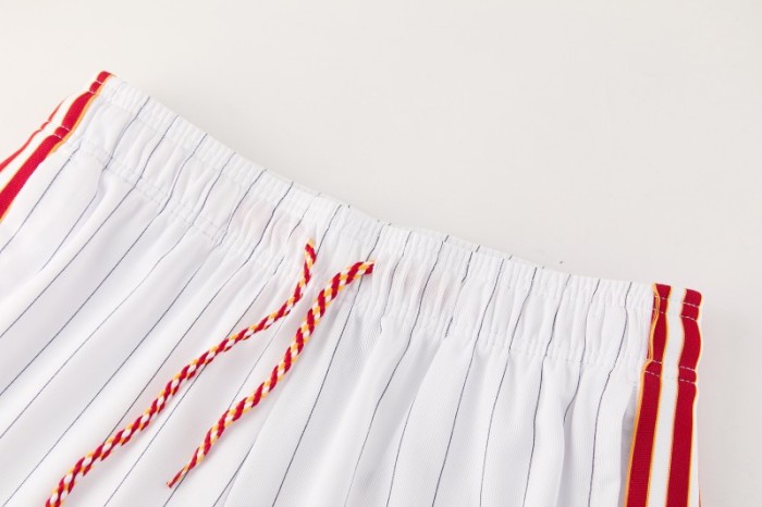 26/27 AS Roma White Short Sleeve+Soccer Shorts