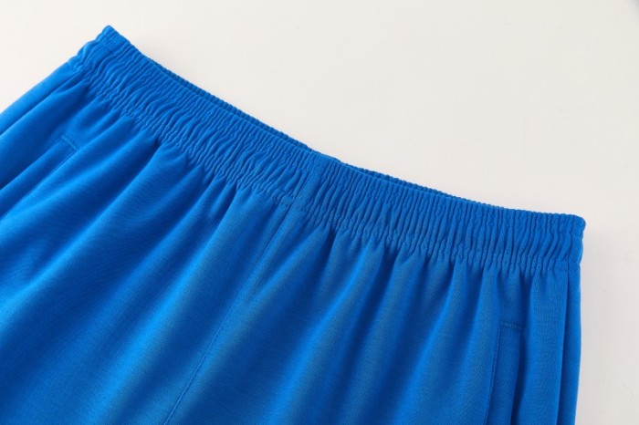 26/27 Real Madrid Royal Blue Pullover Hooded Tracksuit + Long Pants