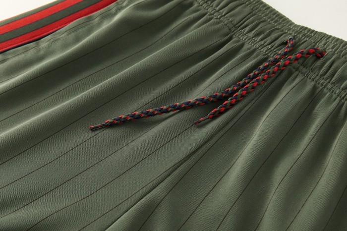 26/27 Bayern München  Forest Green  Pinstripe  Short Sleeve+Soccer Shorts