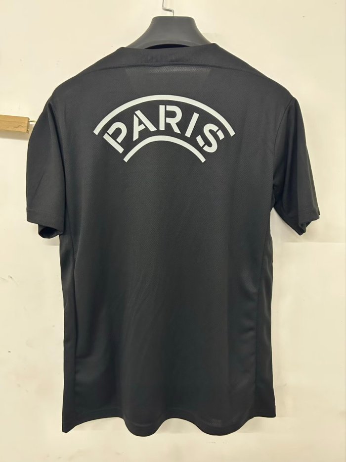 25/26 PSG Paris Saint-Germain Strike Top Black Jersey