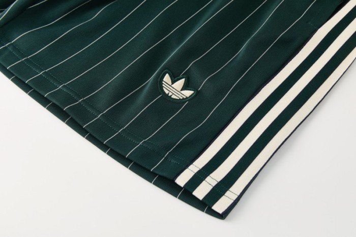 26/27 Juventus Navy Green Short Sleeve+Soccer Shorts