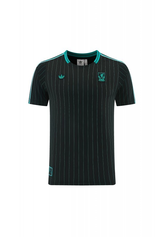 26/27  Liverpool  Black Short Sleeve+Soccer Shorts