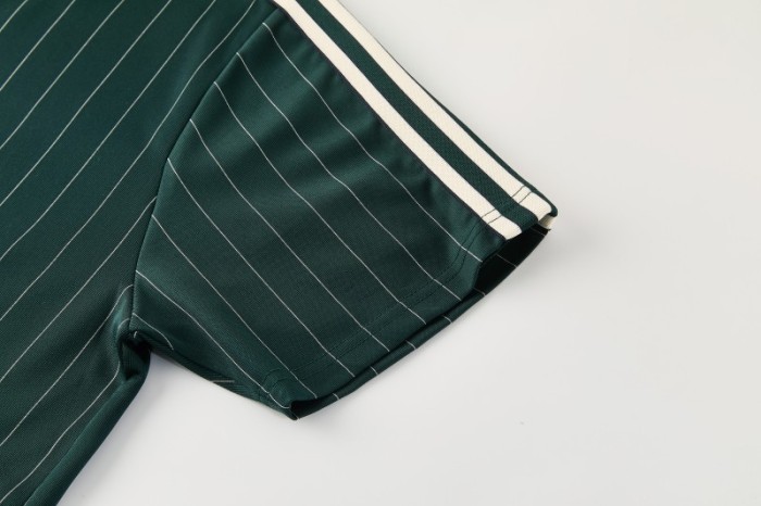 26/27 Juventus Navy Green Short Sleeve+Soccer Shorts