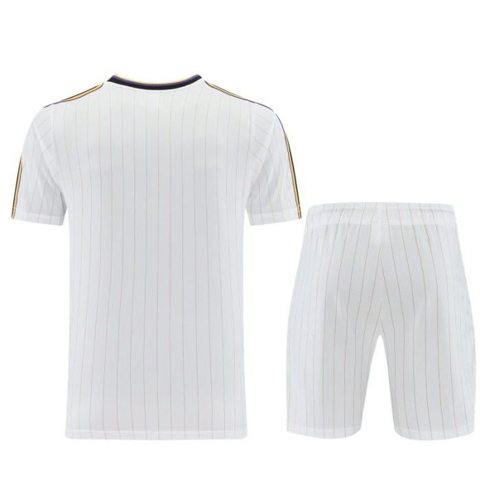 26/27 Manchester United White Short Sleeve+Soccer Shorts