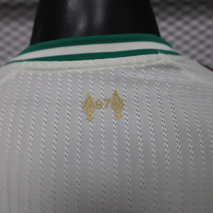 Player Version 26/27 Liverpool FC Off-White with Gold Crest  Special Edition Away Jersey