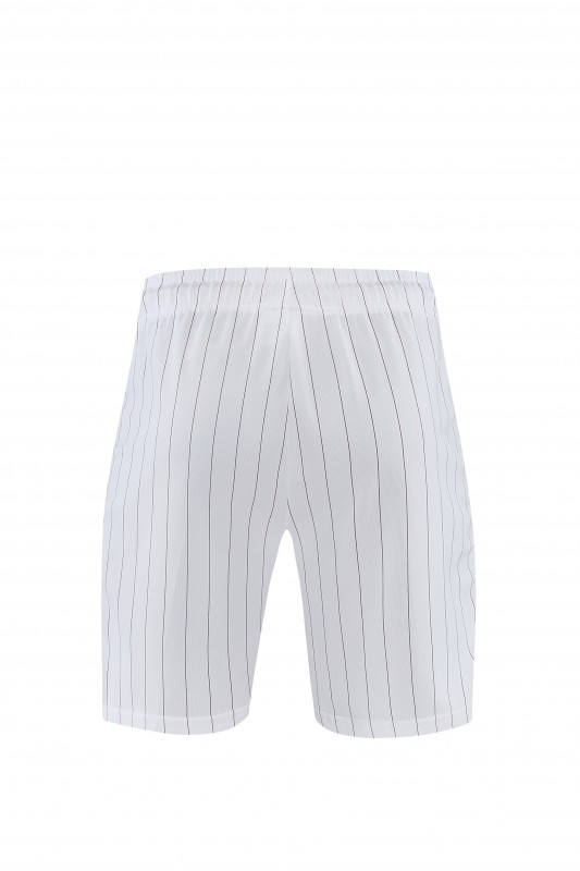 26/27 Arsenal  White Pinstripe Short Sleeve+Soccer Shorts