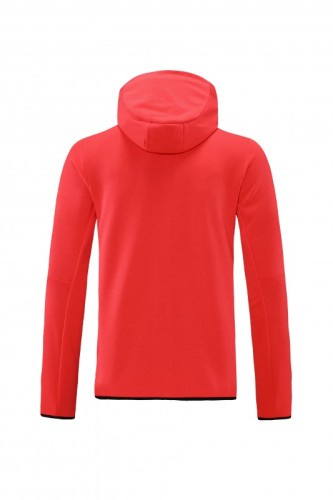 26/27 Liverpool Red Full Zipper Hooded Jacket Tracksuit + Long Pants