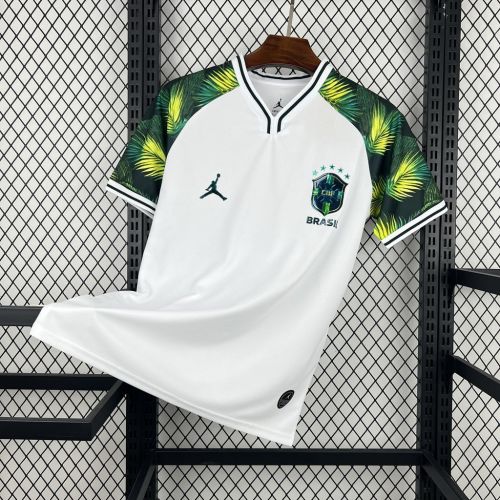 2026 Mens Brazil White Special Jersey