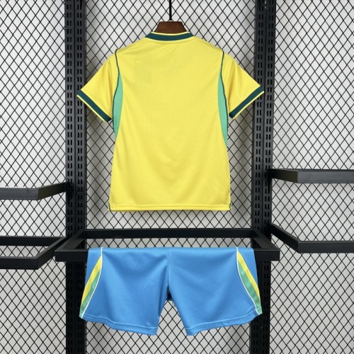 2026 Kids Brazil World Cup Home Kit