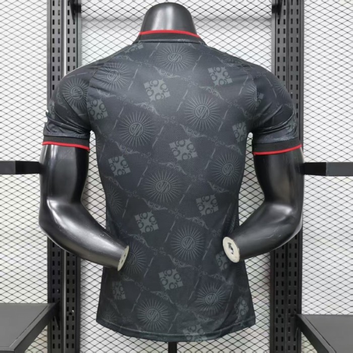 Player Version 26/27 River Plate Black with Red Diagonal Band Third Jersey