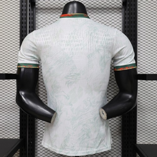 Player Version 2026 Portugal FPF Nike Special Edition White Lion Embossed Heritage Jersey