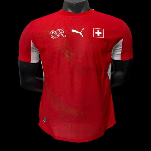 Player Version 2026 Switzerland Home Jersey
