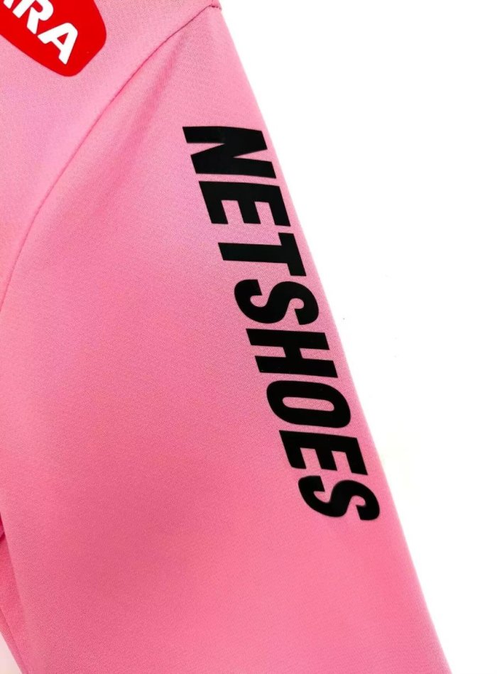 Retro 12/13 Santos Away Pink Long Sleeve Jersey