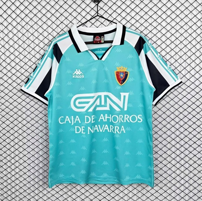 Retro 95/96 Osasuna Away Blue Jersey