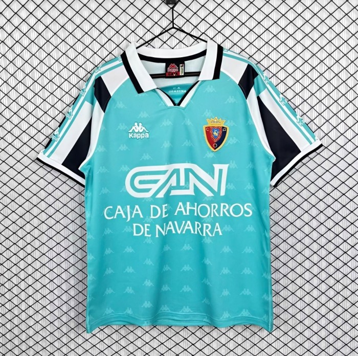 Retro 95/96 Osasuna Away Blue Jersey