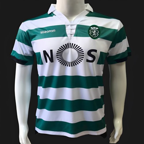 Retro 2020/21 Sporting CP Lisbon Home Jersey