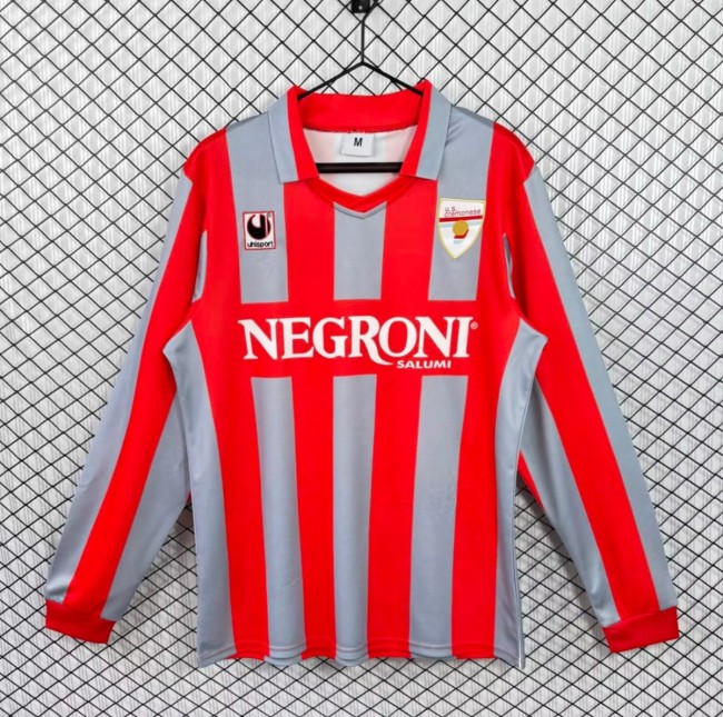 Retro 1995/96 US Cremonese Home Long Sleeve Jersey