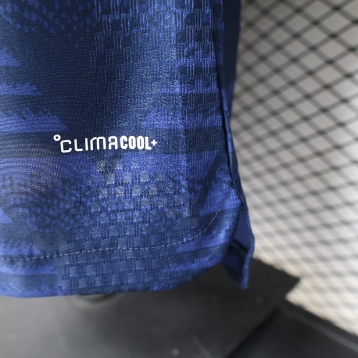 layer Version 26/27 Arsenal Navy Blue with Geometric Pattern Third Jersey