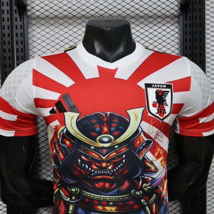 Player Version 2026 Japan  White  Samurai + Rising Sun  Special Edition Jersey