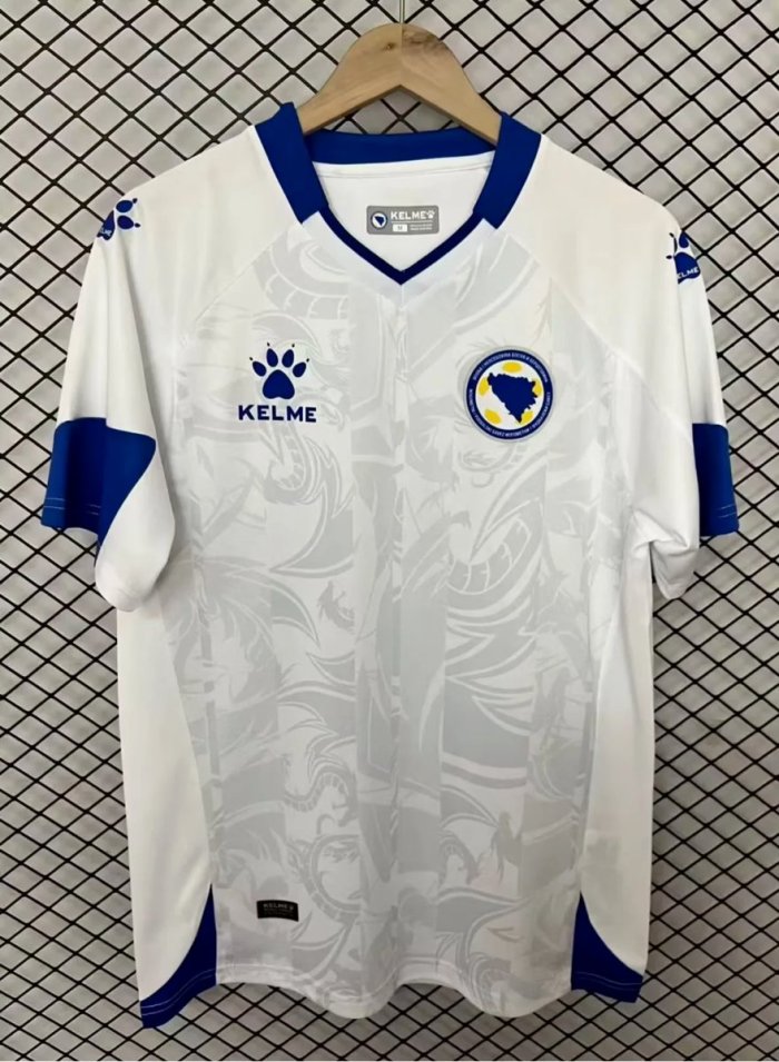 2026 Bosnia and Herzegovina National Team Away White Jersey