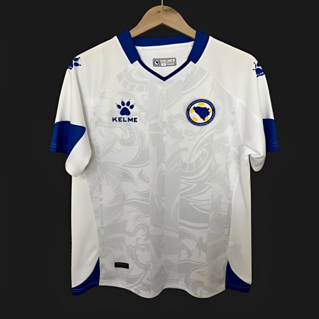 2026 Bosnia and Herzegovina National Team Away White Jersey