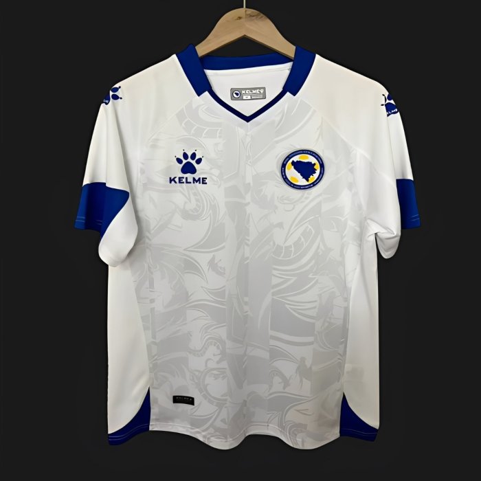 2026 Bosnia and Herzegovina National Team Away White Jersey