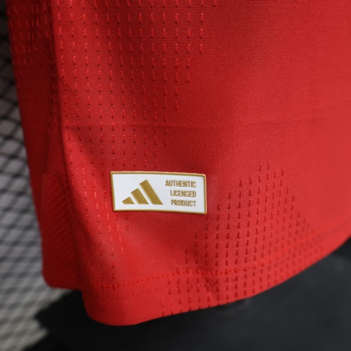 Player Version 25/26 Manchester United Red  Home Jersey