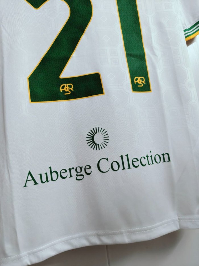 25/26 AS Roma Third White Jersey With Full Sponsors