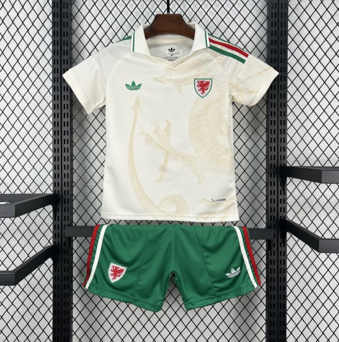 2026 Kids Wales Away Kit