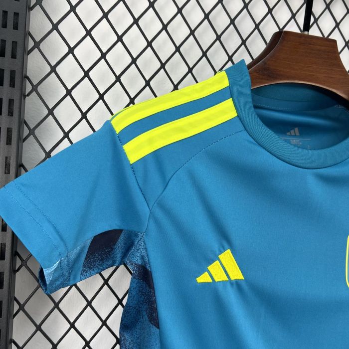2026 Kids Spain World Cup Goalkeeper Kit