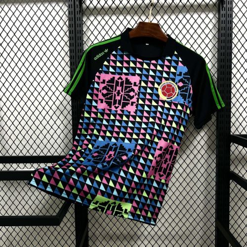 1990 Retro Colombia Goalkeeper Jersey