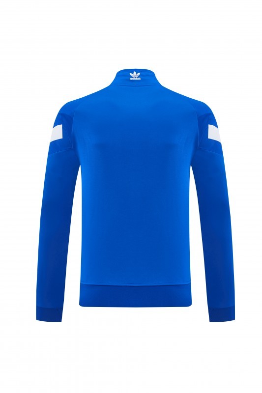2026/27 Adidas Originals Blue Full Zipper Jacket Tracksuit + Long Pants