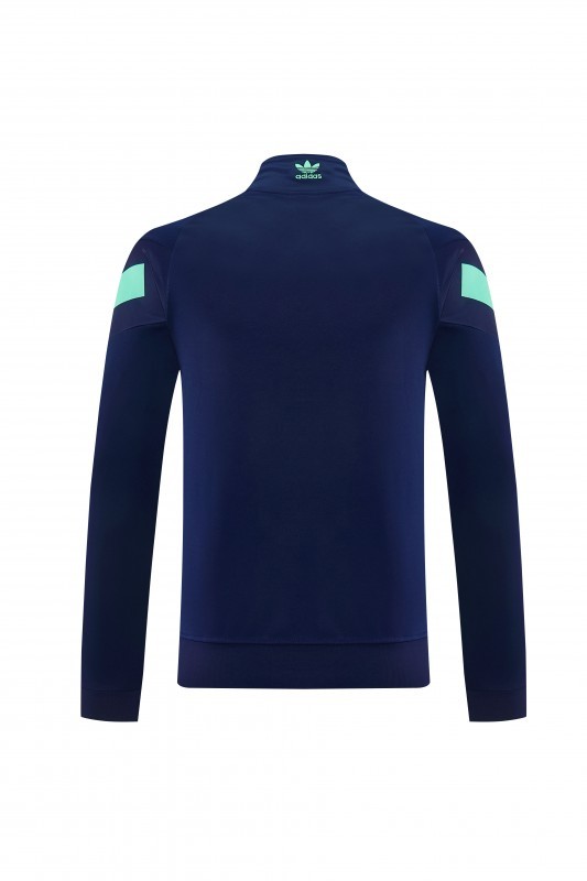 2026/27 Adidas Originals Navy Blue Full Zipper Jacket Tracksuit + Long Pants