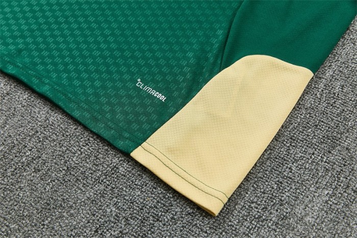 26/27 Real Madrid Green & Cream  Short Sleeve+Soccer Shorts