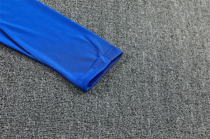 26/27 Inter Milan Royal Blue Half  Zipper Jacket Tracksuit + Long Pants (Nike)
