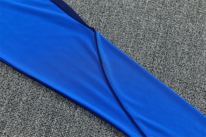 26/27 Inter Milan Royal Blue Half  Zipper Jacket Tracksuit + Long Pants (Nike)