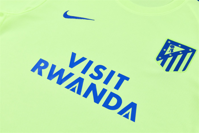 26/27 Atletico Madrid Fluorescent Green Short Sleeve+Soccer Shorts