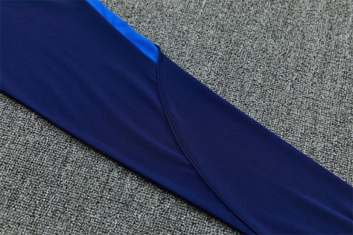 26/27 Inter Milan Dark Navy Blue Half Zipper Jacket Tracksuit + Long Pants