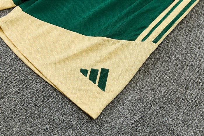 26/27 Real Madrid Green Camouflage  Short Sleeve+Soccer Shorts