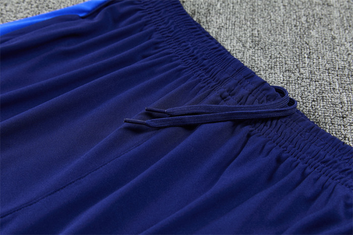 26/27 Inter Milan Royal Blue Half  Zipper Jacket Tracksuit + Long Pants (Nike)