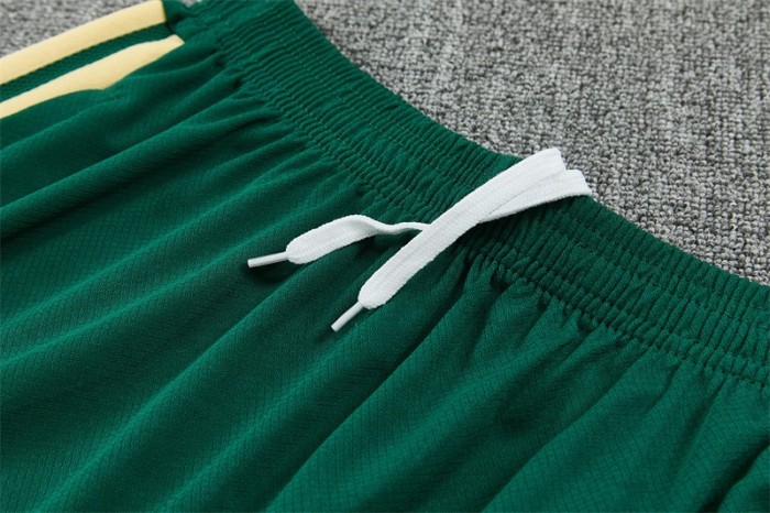 26/27 Real Madrid Green Camouflage  Short Sleeve+Soccer Shorts