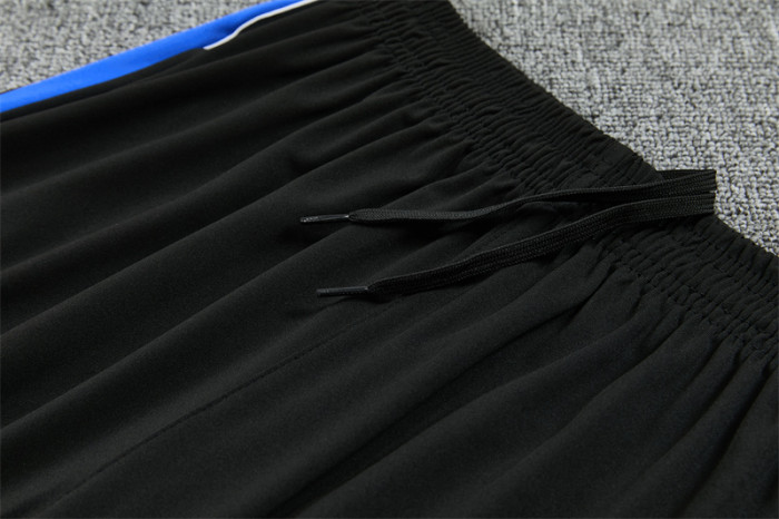 26/27 Atletico Madrid Black Half Zipper Jacket Tracksuit + Long Pants