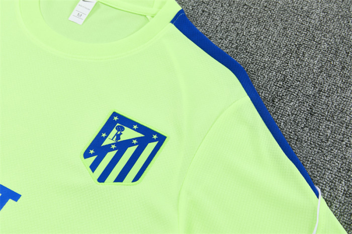 26/27 Atletico Madrid Fluorescent Green Short Sleeve+Soccer Shorts